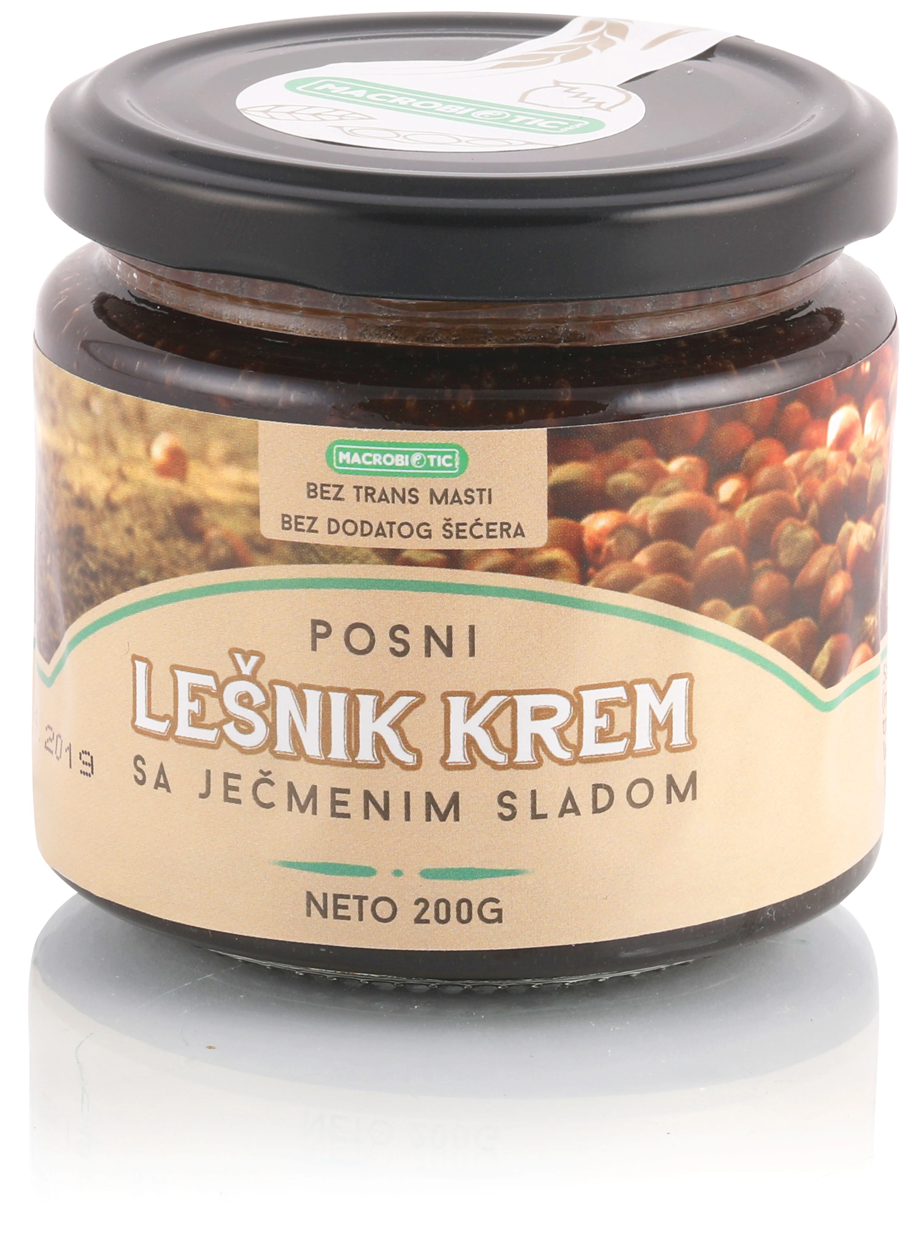 Lešnik krem 200 g Macrobiotic Prom